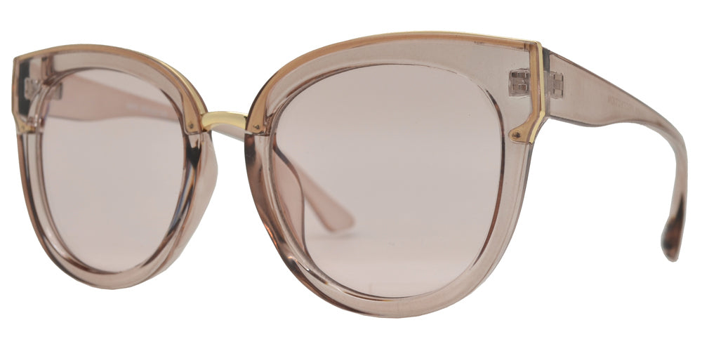 Wholesale - 8805 - Round Plastic Sunglasses - Dynasol Eyewear
