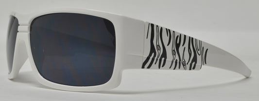 8690 - Plastic Sports Full Wrap Sunglasses