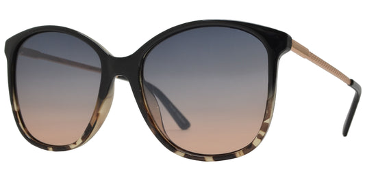 FC 6523 - Round Fashion Plastic Sunglasses