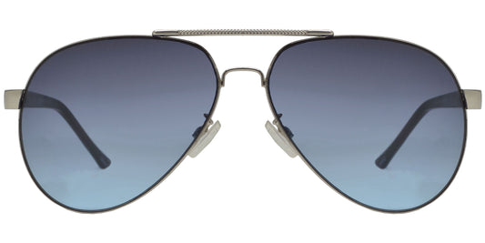 OX 2863 - Classic Oval Shaped Metal Sunglasses