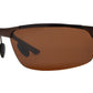 XD PL 100 - Polarized Aluminum-Magnesium Alloy Full Frame Sports Semi Rimless Sunglasses