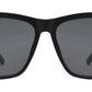 PL 8897 - Polarized Classic Rectangular Oversize Plastic Sunglasses with Flat Lens