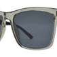PL 8897 - Polarized Classic Rectangular Oversize Plastic Sunglasses with Flat Lens