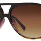 5187- Retro Square Aviator Plastic Sunglasses