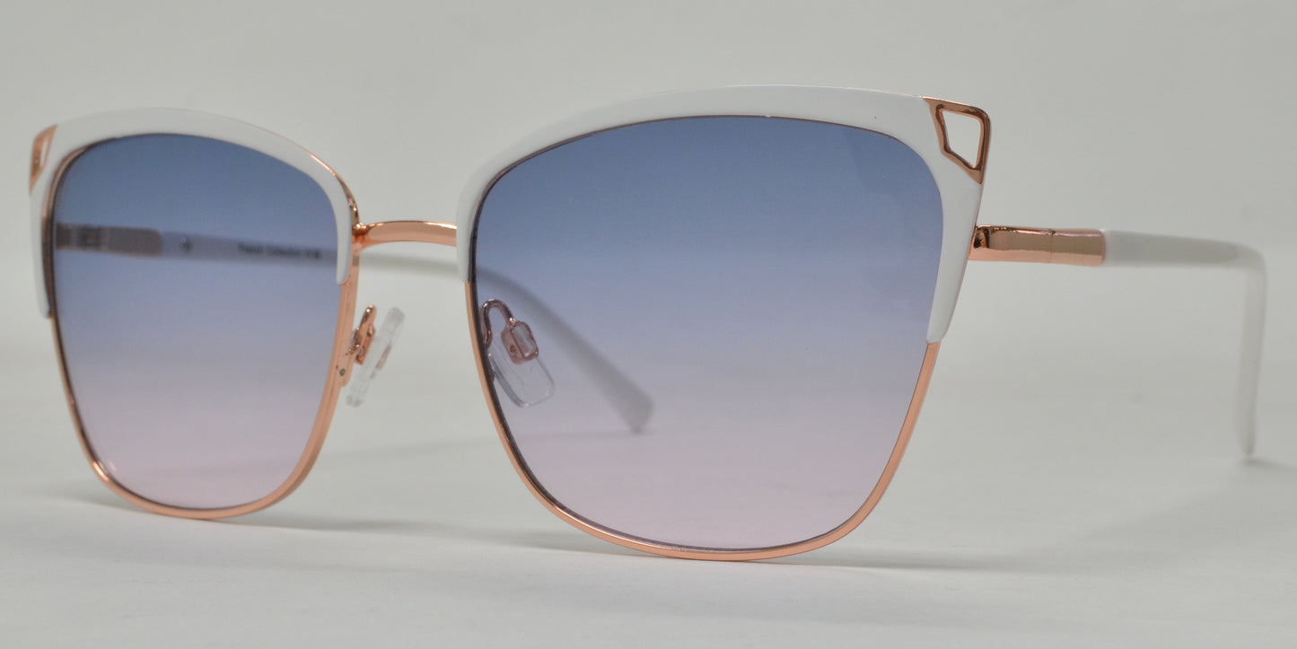 FC 6530 - Fashion Metal Cat Eye Sunglasses