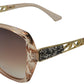 FC 6532 - Fashion Plastic Sunglasses with Rhinestones