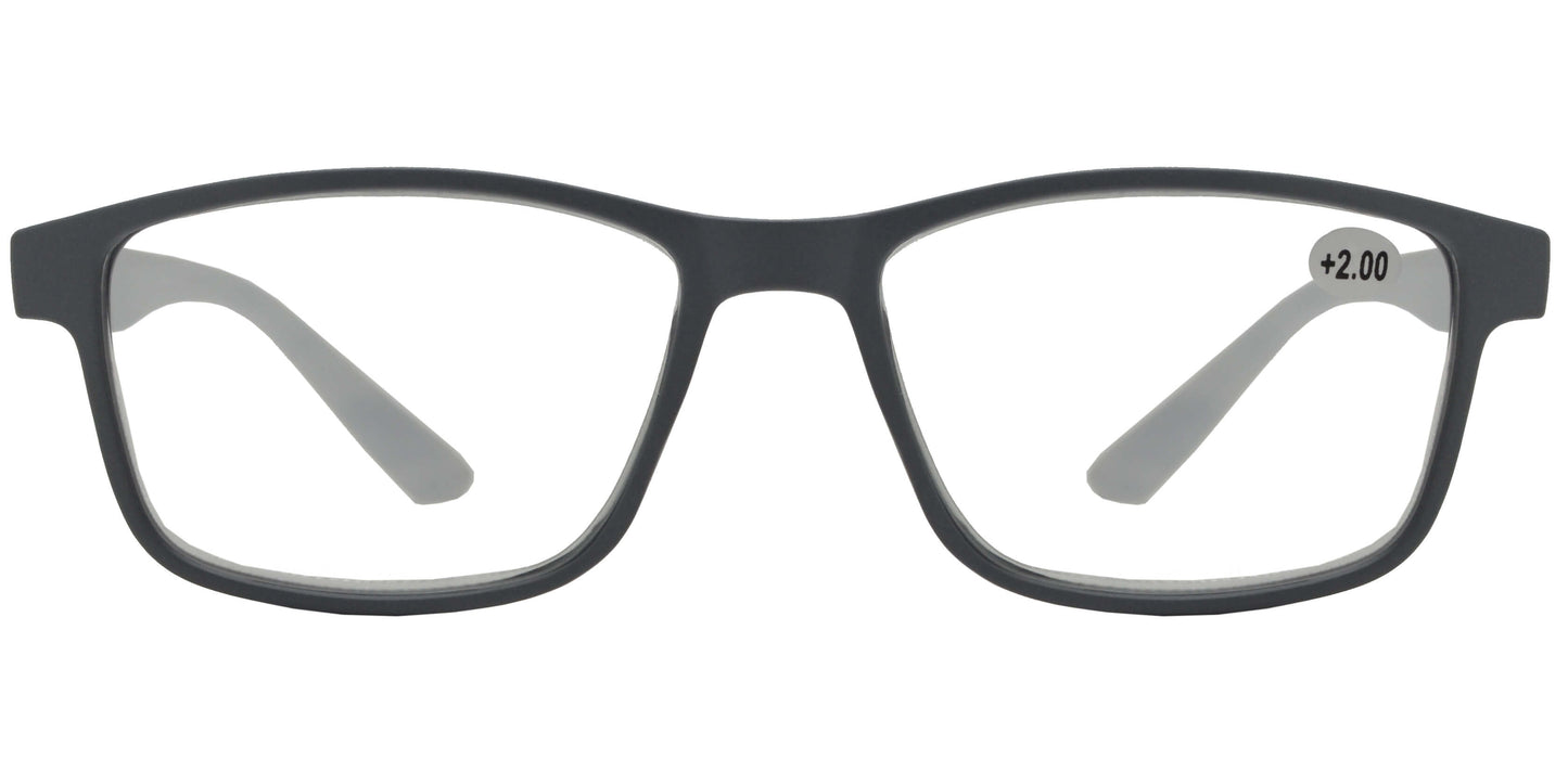 RS 1221 - Classic Plastic Rectangular Reading Glasses