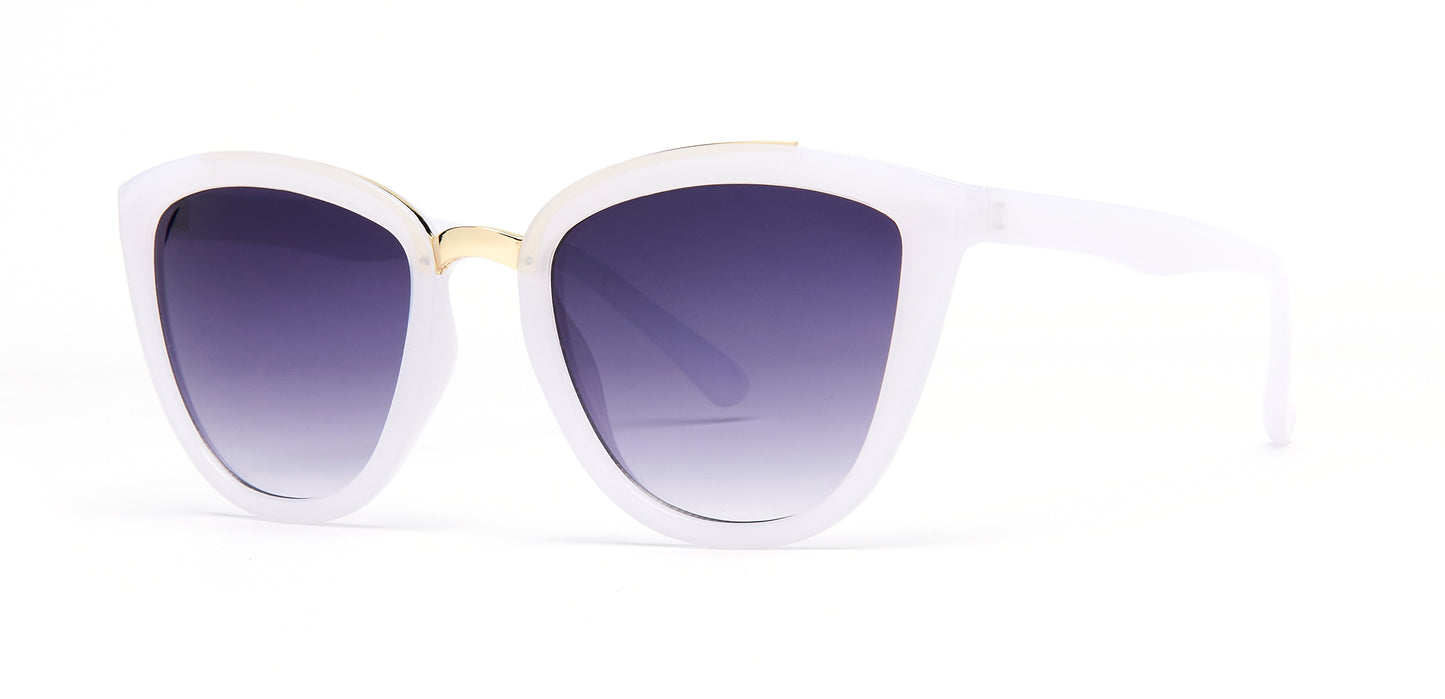 8985 - Plastic Cat Eye Sunglasses