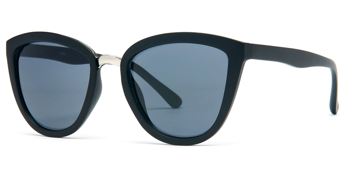 8985 - Plastic Cat Eye Sunglasses