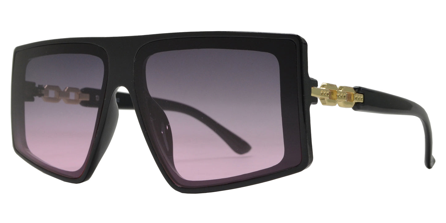 5192 - Plastic Flat Top Sunglasses