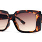 8991 Plastic Rectangular Women Sunglasses