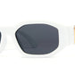 8993 - Plastic Sunglasses with Flat Lens