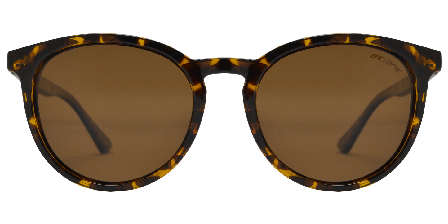 PL 3967 - Polarized Round Plastic Sunglasses