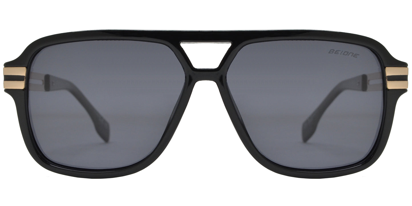 PL 3964 - Polarized Plastic Rectangular Sunglasses