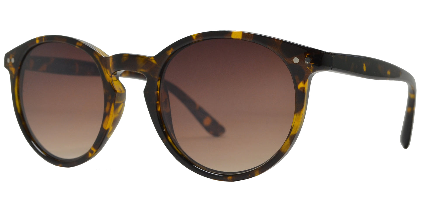 FC 6537 - Fashion Round Plastic Sunglasses