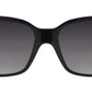8224 - Rectangular Sunglasses with Rhinestones
