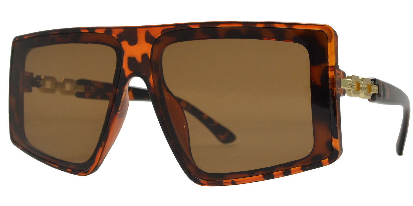 5192 - Plastic Flat Top Sunglasses