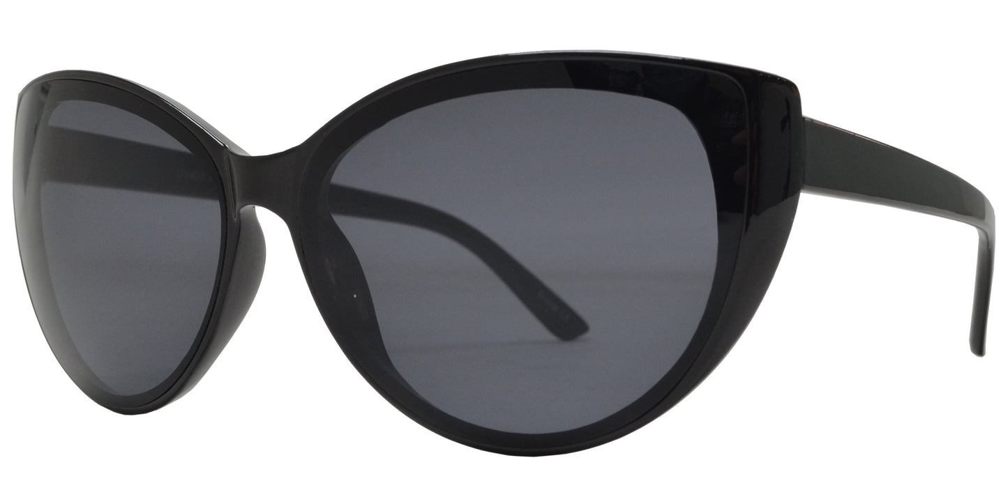 8134 - Plastic Cat Eye Sunglasses