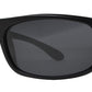 PL 7688 - Plastic Sports Wrap Around Polarized Sunglasses