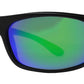 PL 7688 - Plastic Sports Wrap Around Polarized Sunglasses