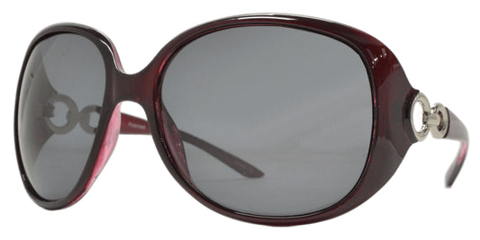 PL 7304  - Women's Plastic Butterfly Polarized Sunglasses