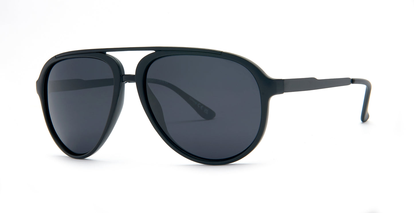 PL Escape - Polarized Aviator Plastic Sunglasses