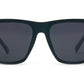 PL Cupertino - Polarized Flat Top Square Plastic Sunglasses