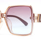 9002 - Plastic Square Sunglasses