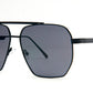 7022 - Metal Flat Top Sunglasses