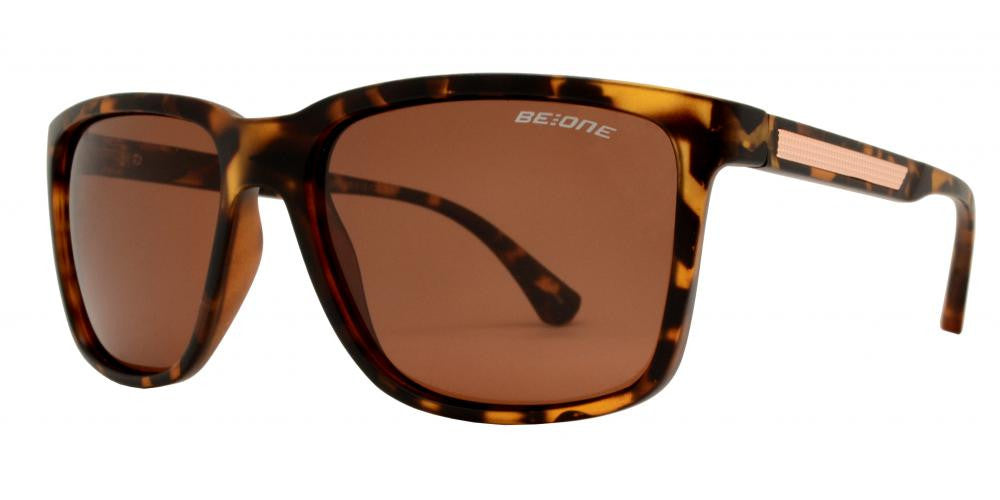 Wholesale - PL Fume - Polarized Square Horn Rimmed Sport Plastic Sunglasses - Dynasol Eyewear