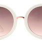Wholesale - FC 6269 - Round Bow Accent Women Plastic Sunglasses - Dynasol Eyewear
