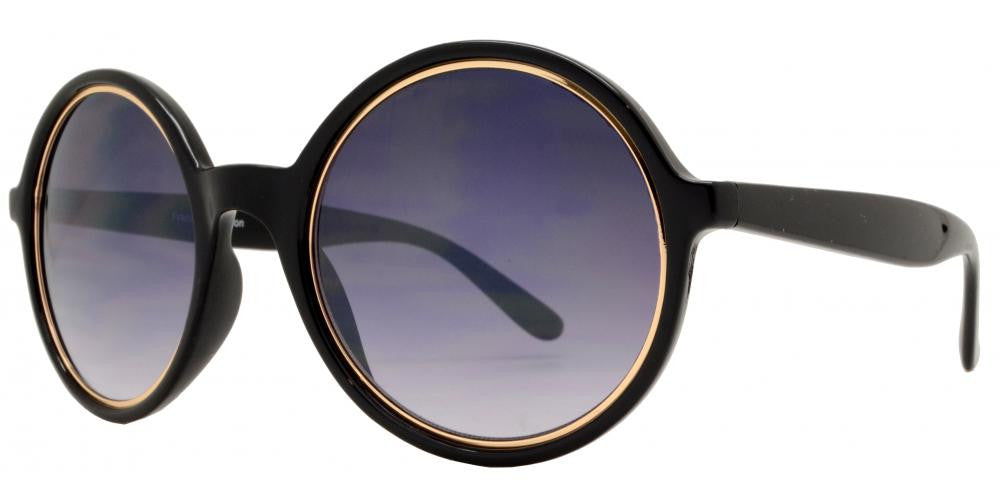 Wholesale - FC 6283 - Round Plastic Sunglasses - Dynasol Eyewear