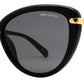Wholesale - PL Stella- Polarized Women Modern Cat Eye Plastic Sunglasses - Dynasol Eyewear