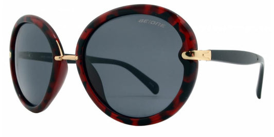 Wholesale - PL Morgan - Polarized Women Butterfly Round Plastic Sunglasses - Dynasol Eyewear