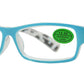 Wholesale - RS 1463 - Rectangular Horn Rimmed Two Tone Plastic Reading Glasses - Dynasol Eyewear