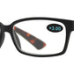 Wholesale - RS 1113 - Classic Rectangular Horn Rimmed Plastic Reading Glasses - Dynasol Eyewear