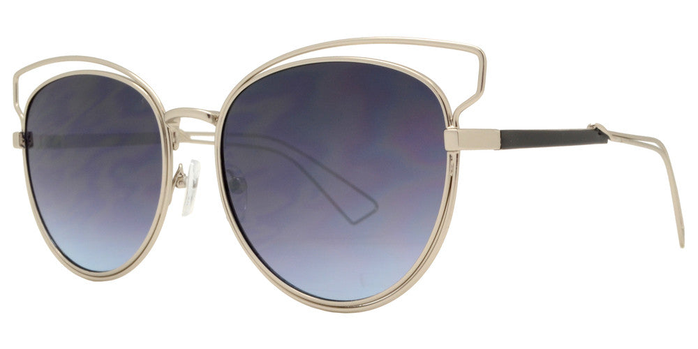 Wholesale - 8727 Cat Eye - Women's Metal Wire Cat Eye Fashion Sunglasses - Dynasol Eyewear