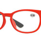 Wholesale - RS 1116 - Round Horn Rimmed with Key Hole Plastic Reading Glasses - Dynasol Eyewear