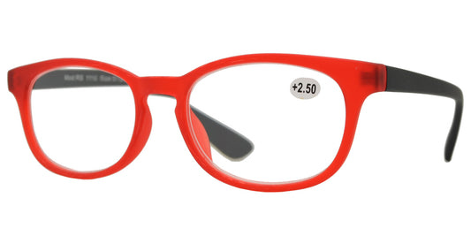 Wholesale - RS 1116 - Round Horn Rimmed with Key Hole Plastic Reading Glasses - Dynasol Eyewear