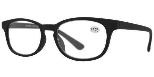 Wholesale - RS 1116 - Round Horn Rimmed with Key Hole Plastic Reading Glasses - Dynasol Eyewear