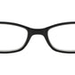 Wholesale - RS 1118 - Rectangular Design Temple Plastic Reading Glasses - Dynasol Eyewear