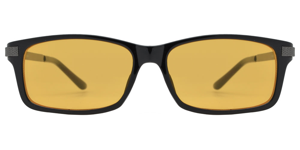 Wholesale - CRS 1018 - Rectangular Plastic Computer Tinted Glasses - Dynasol Eyewear