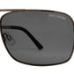 Wholesale - PL 3926 - Polarized Classic Rectangular Aviator Metal Sunglasses - Dynasol Eyewear