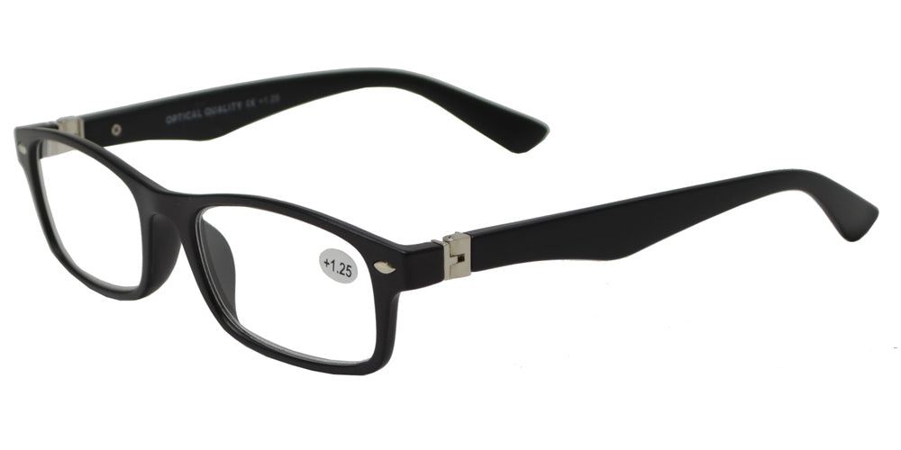 Wholesale - RS 1155 - Plastic Rectangle Reading Glasses - Dynasol Eyewear