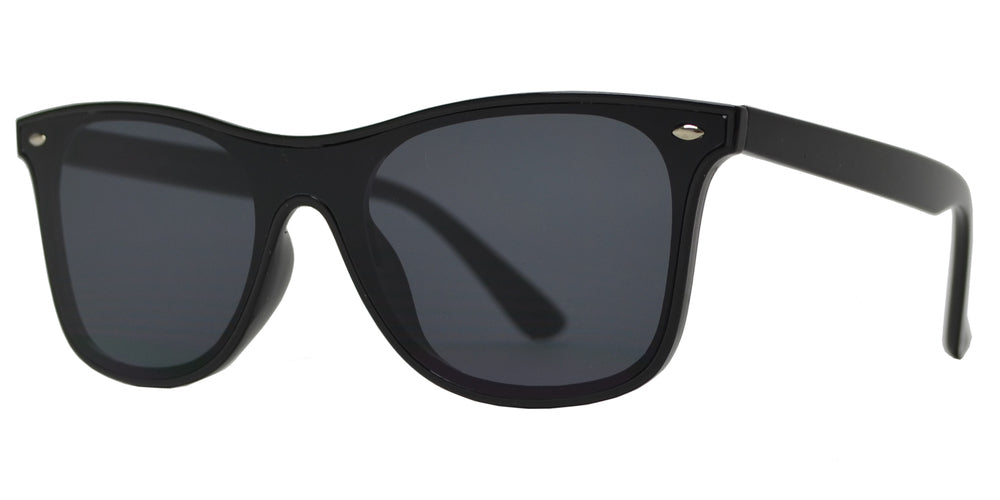 Wholesale - 8883 - One Piece Plastic Sunglasses - Dynasol Eyewear