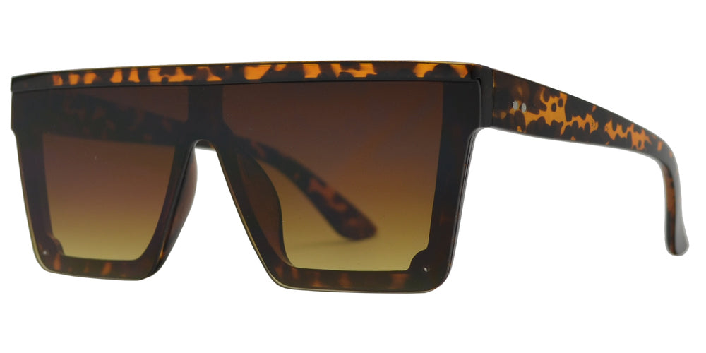 Tortoise shell cheap flat top sunglasses