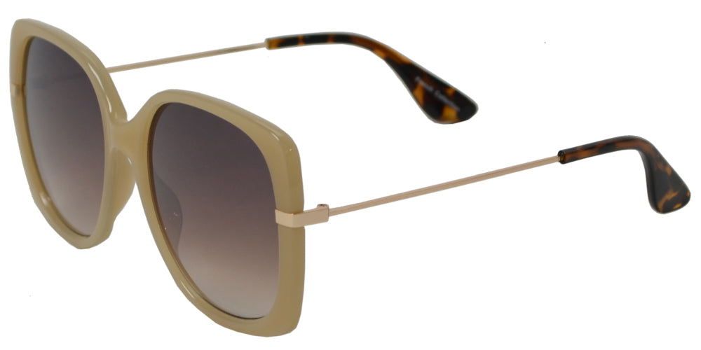 Wholesale - FC 6483 - Fashion Square Butterfly Sunglasses - Dynasol Eyewear