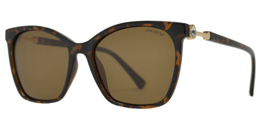 Wholesale - PL 3950 - Polarized Cat Eye Sunglasses with Rhinestones - Dynasol Eyewear