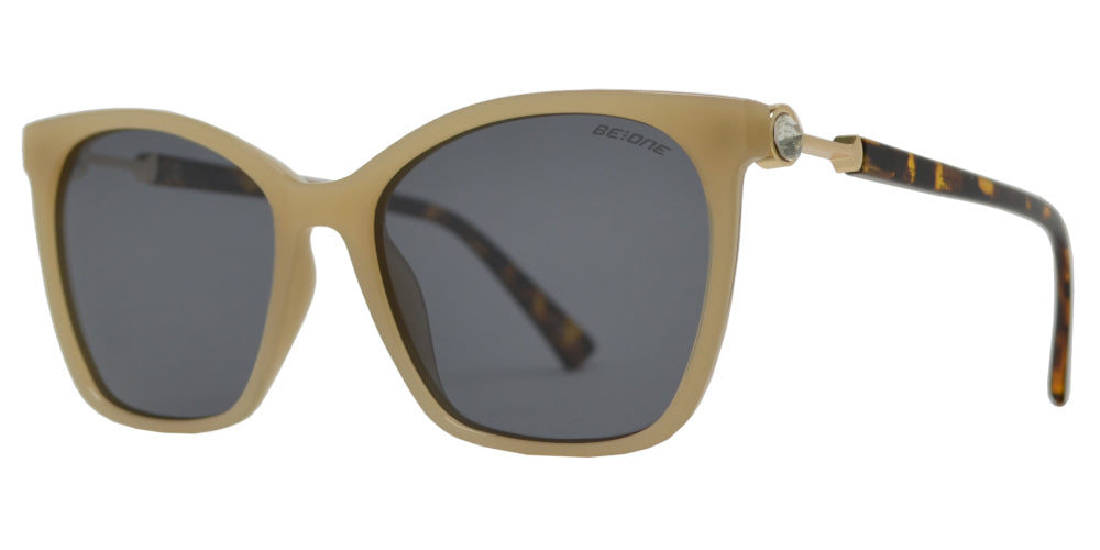 Wholesale - PL 3950 - Polarized Cat Eye Sunglasses with Rhinestones - Dynasol Eyewear