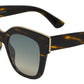 Wholesale - FC 6489 - Large Retro Cat Eye Sunglasses with Flat Lens - Dynasol Eyewear
